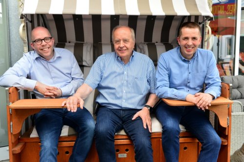Sonnenpartner, Volker, Gerd, Jörn Müsing © Jelinski